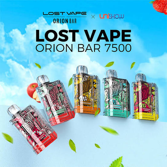 Orion bar 7,500 puffs